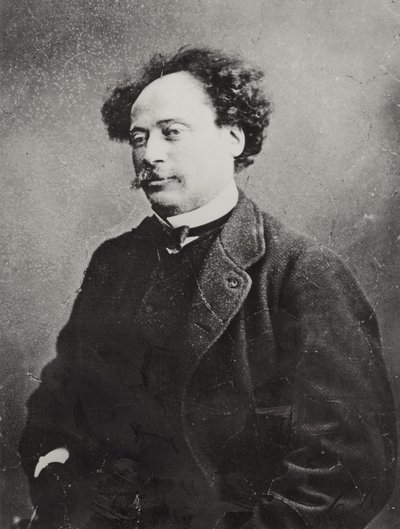 Alexandre Dumas Fils (1824-95) von French Photographer